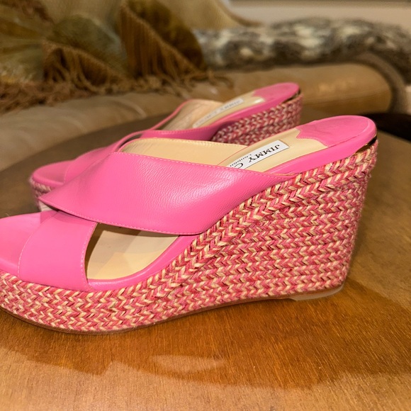 Jimmy Choo Wedges Size 39 (8.5) - Picture 3 of 8